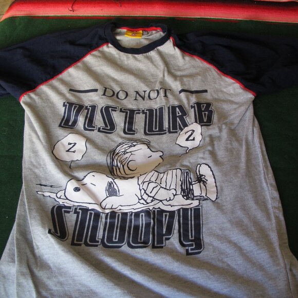 Snoopy Pajama Short set  Tshirt and shorts Size Small - Picture 6 of 7